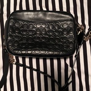 Black coach purse